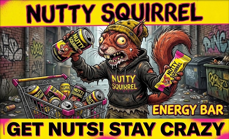 Nutty auf der Straße