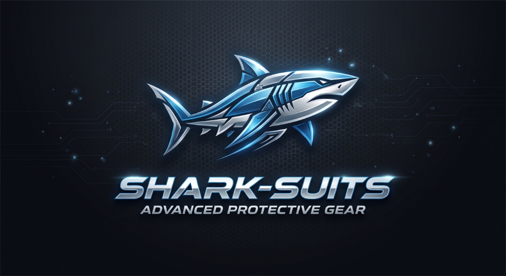 Shark-Suits Großes Logo